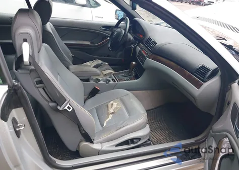 2004 BMW 325Ci из США, поврежденный, VIN WBABW33454PL31304